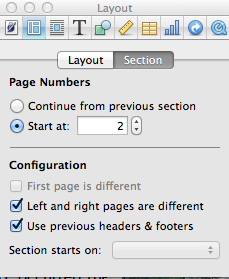 How to manage headers in a page layout do… - Apple Community