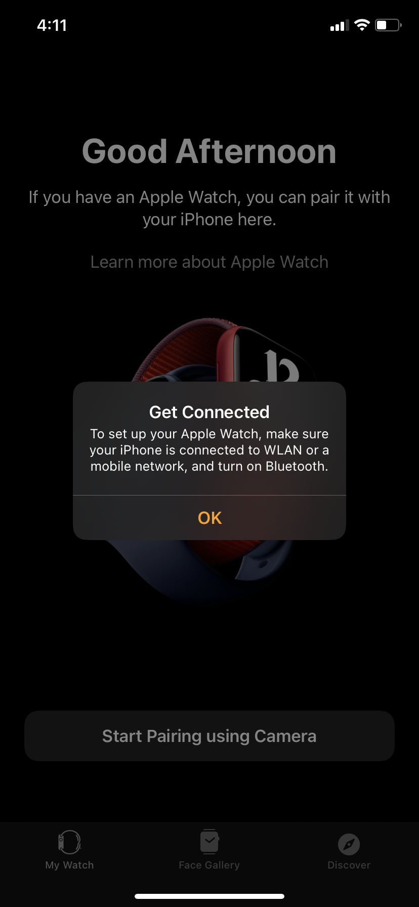 Apple watch 2025 pairing unsuccessful