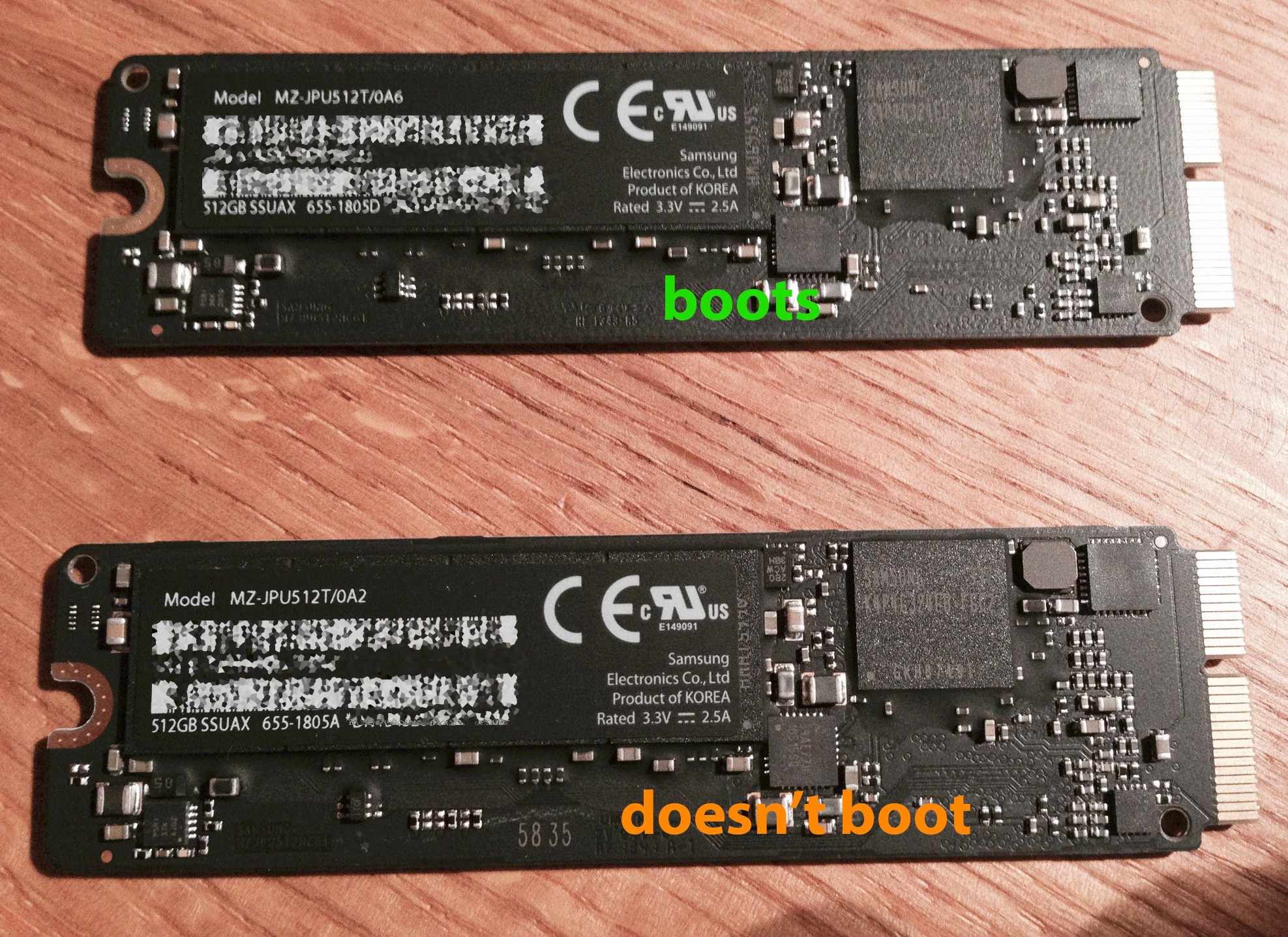 SSD in MBP 13" Retina 2013 doesn't - Apple Community