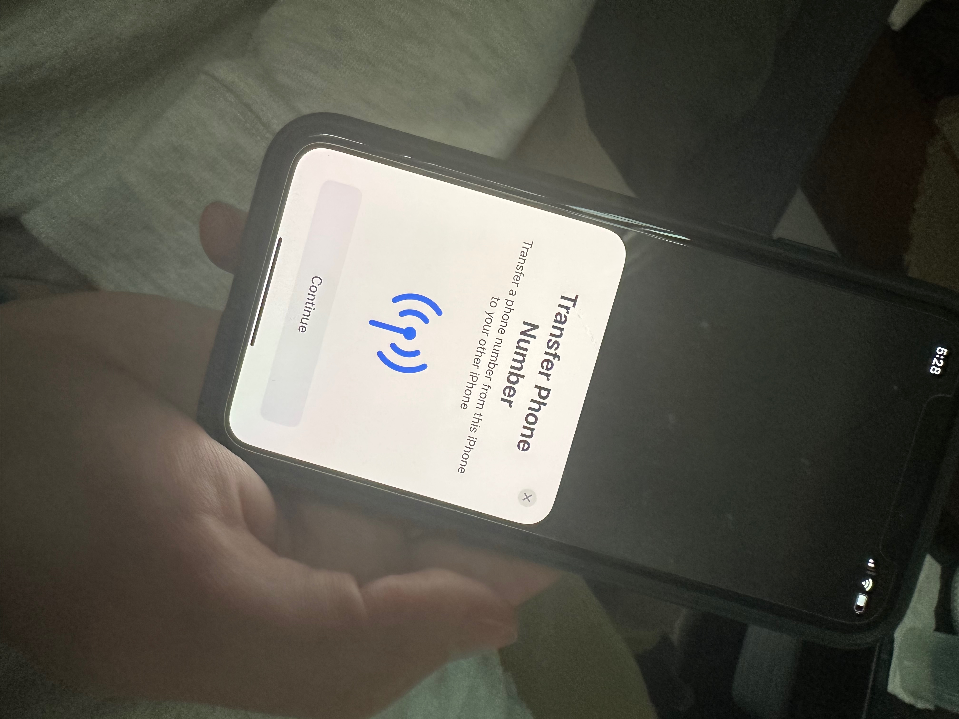 IPhone Keeps Prompting Transfer Number Apple Community