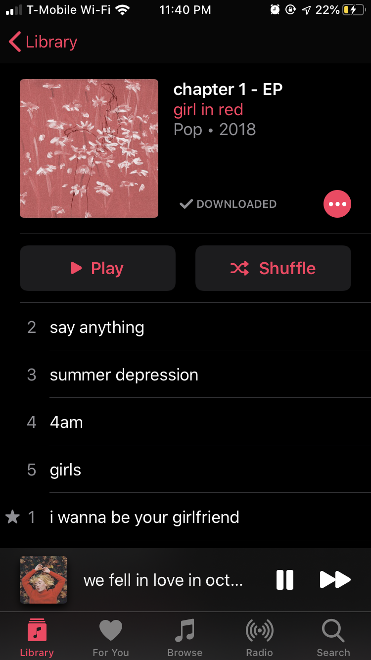 Girl In Red 4am Album Cover