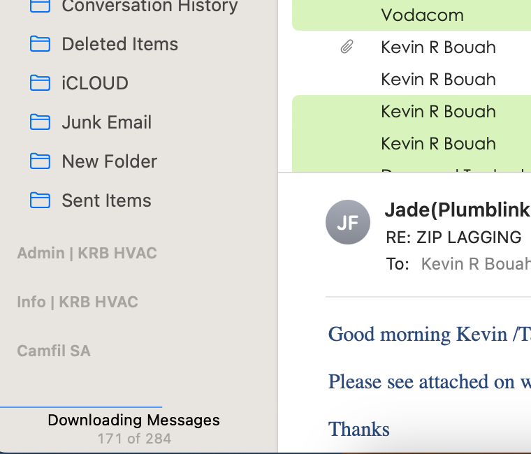 Why is my Mail downloading all the time? Apple Community