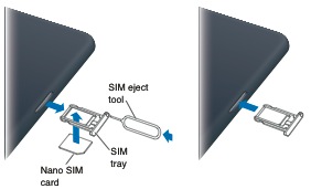 how to insert sim card in ipad air - Apple Community