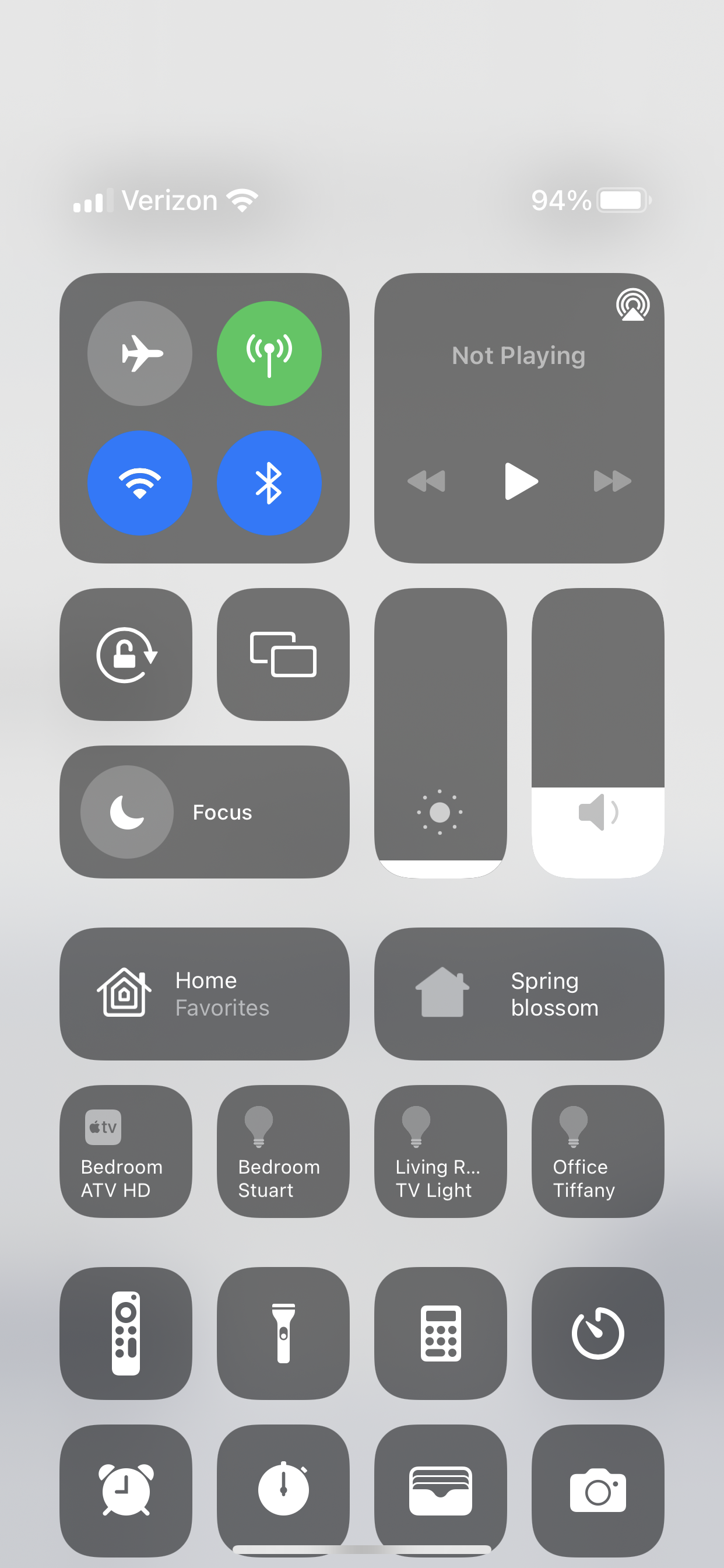 Why is Home app not showing on Apple TV Control Center?