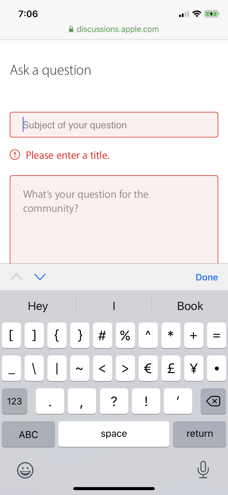 Just using my new iPad mini and can not l… - Apple Community