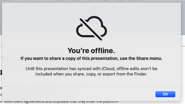 Keynote Icloud-sharing Stopped Working - Apple Community