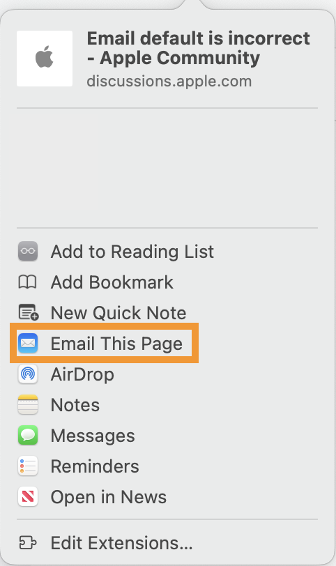 Get email link on iPhone to open in gmail… - Apple Community
