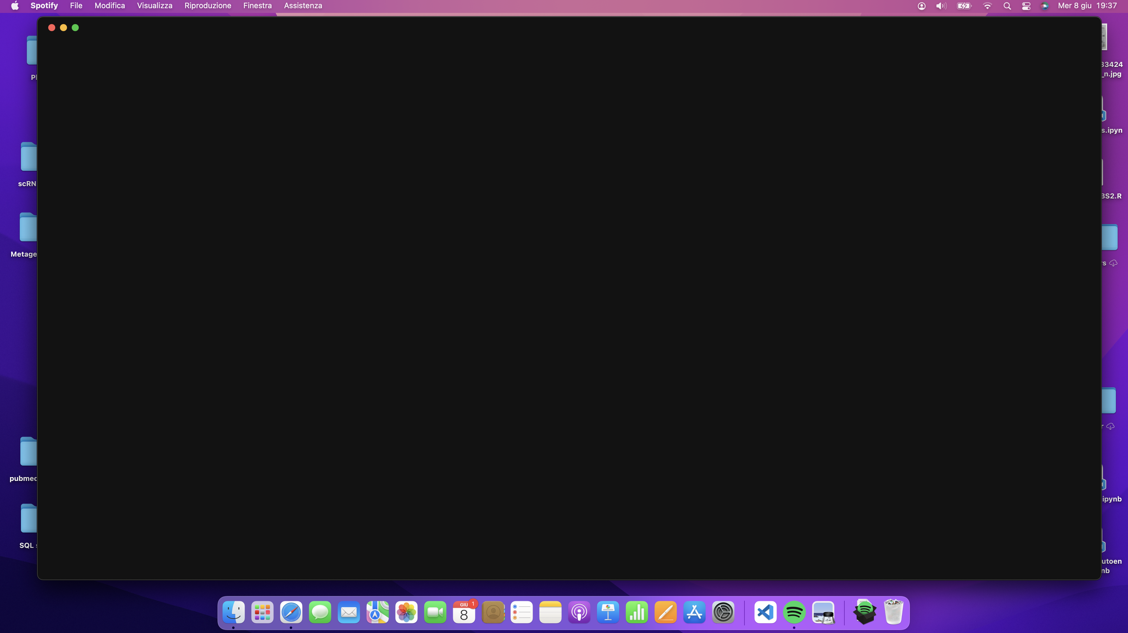 macos - Terminal stuck at empty screen - Ask Different
