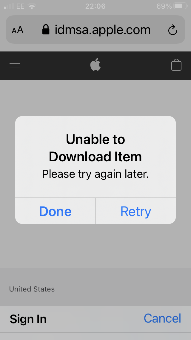 Unable to download item download playstore app