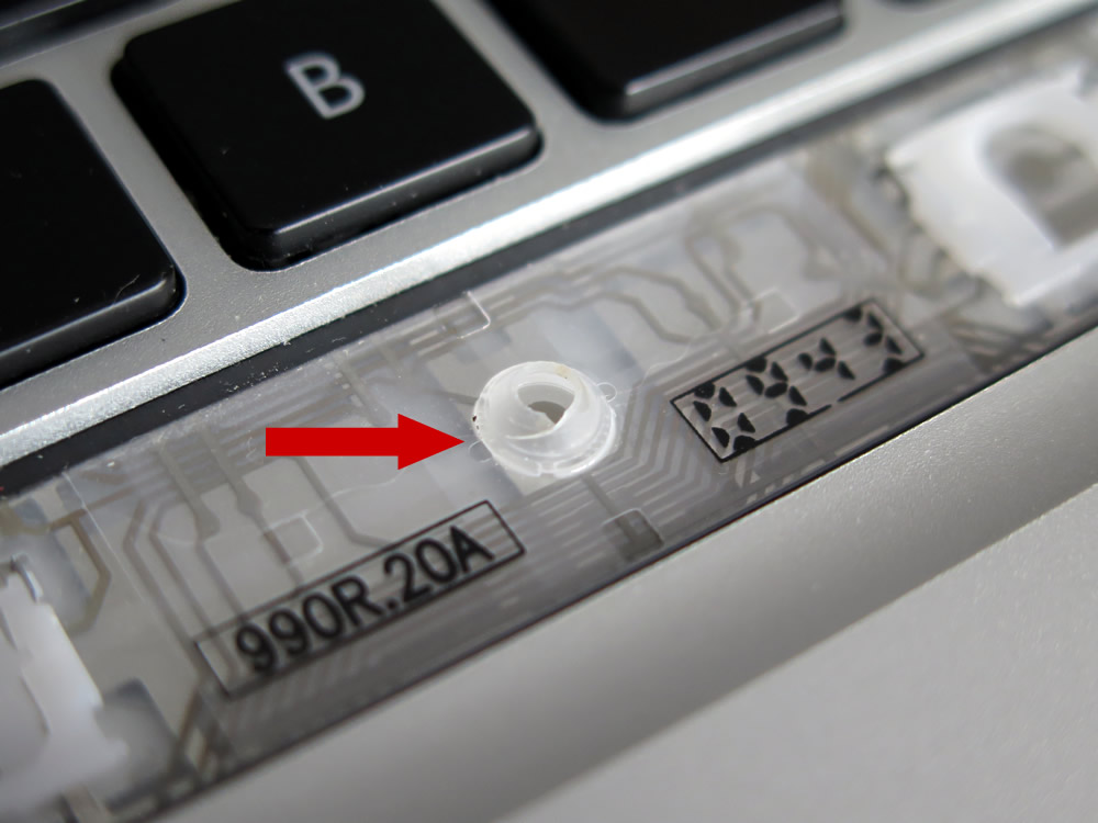 How to replace the spacebar rubber cap/ni… Apple Community