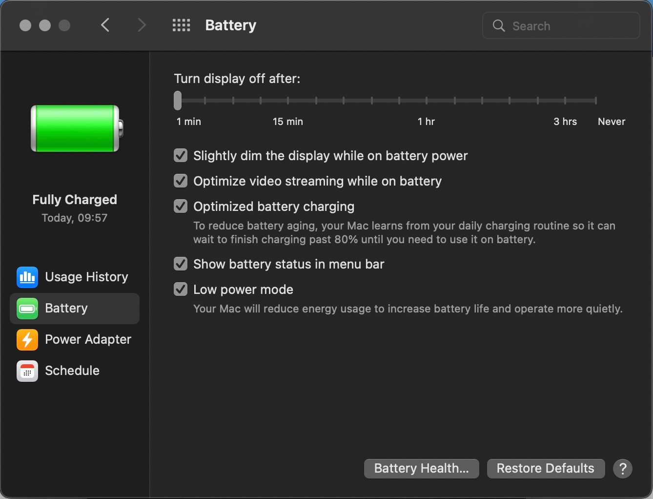 optimized battery charging not working? s… - Apple Community