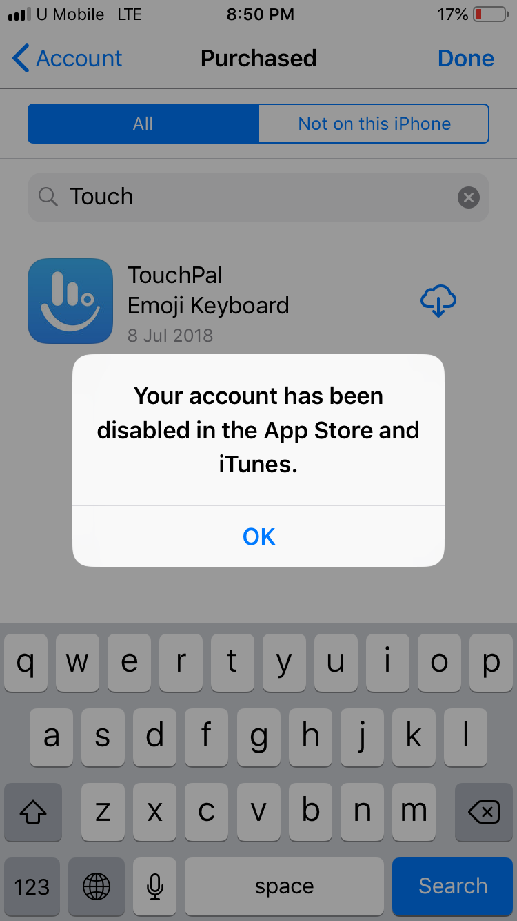 What do you do if your App Store is disabled?