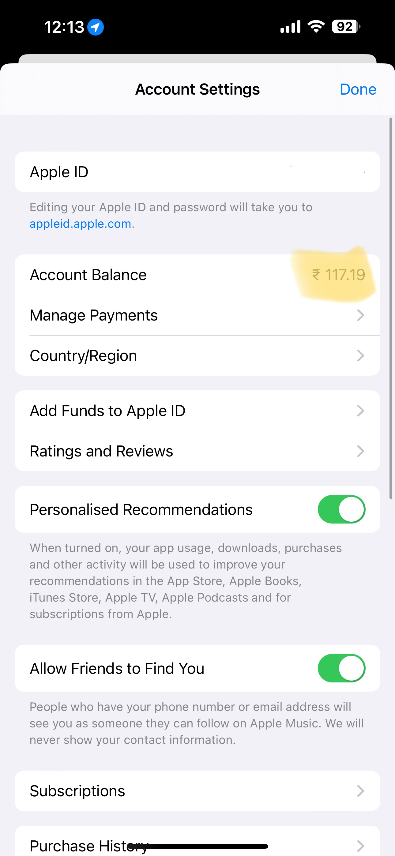Removing apple account balance - Apple Community