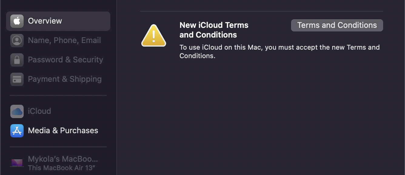Mac OS continuously asks me to accept "Ne… Apple Community