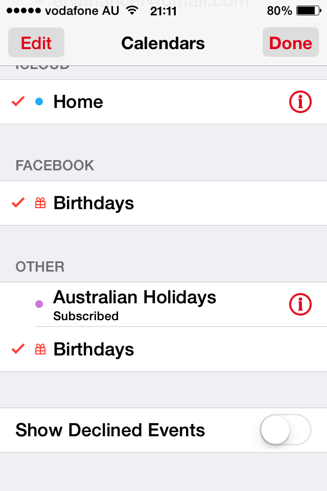 Can't Delete Calendar Iphone 