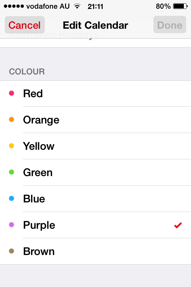 Can't Delete Calendar Iphone 