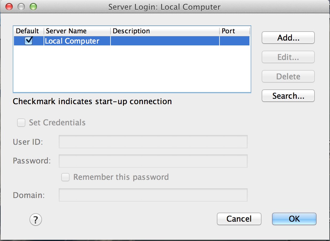 Trolley server plotseling SPSS does not work on Mavericks - Apple Community