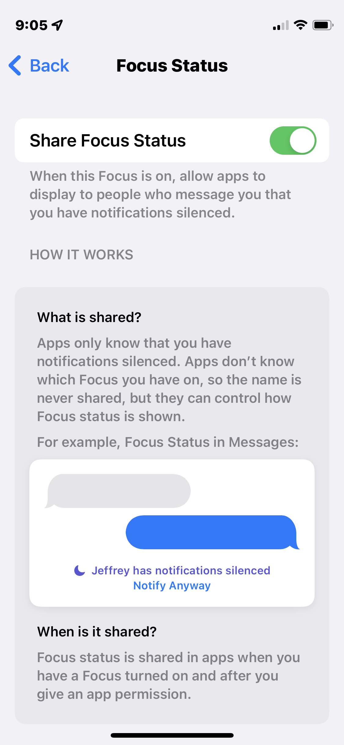 What does “Notifications Silenced” mean o… - Apple Community