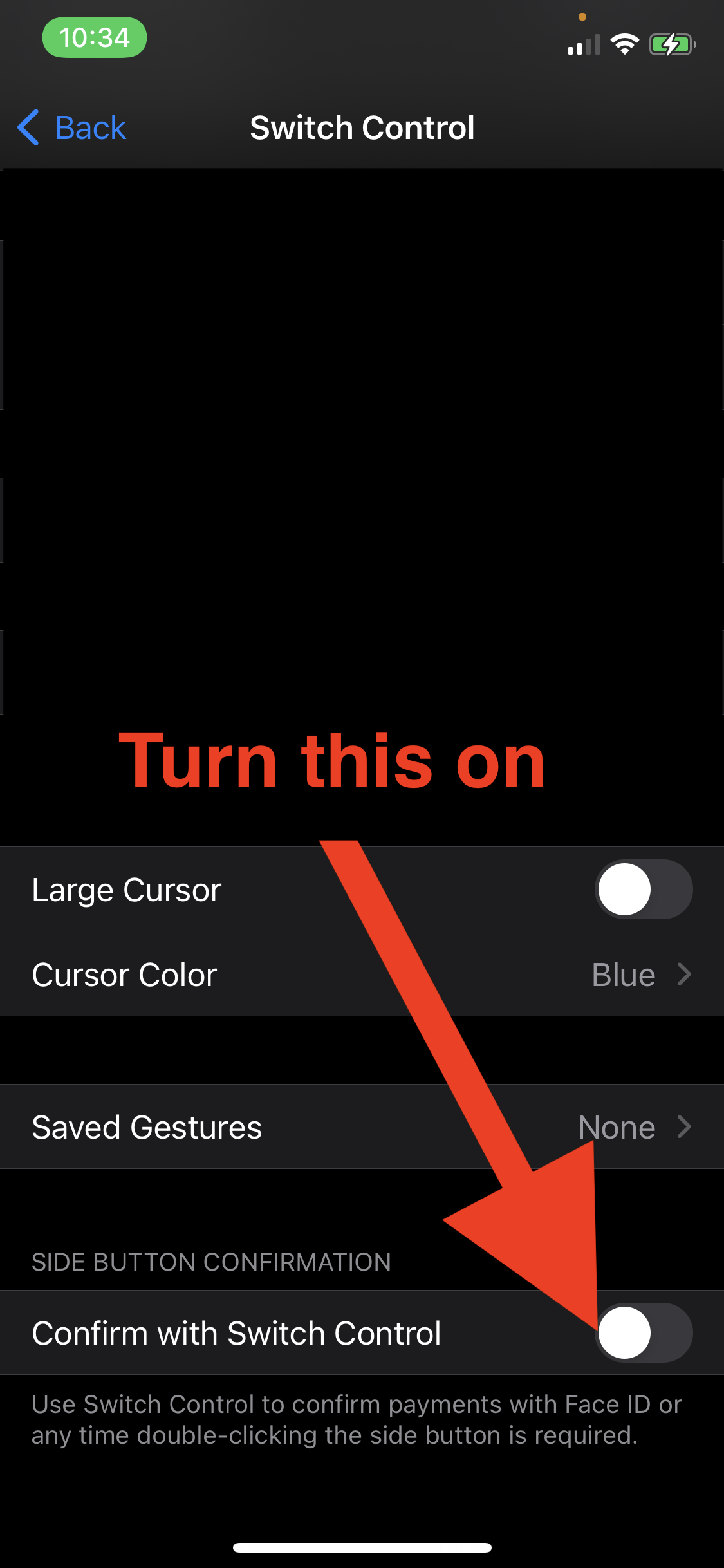 Change side button online apple watch