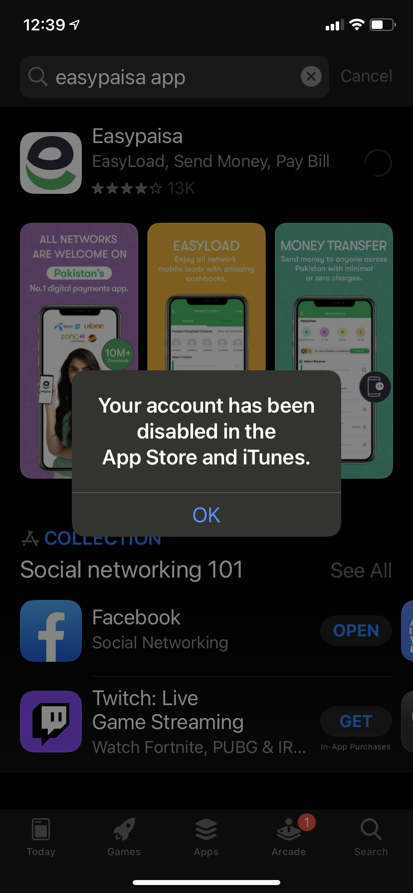 why-is-my-account-disabled-in-the-app-sto-apple-community