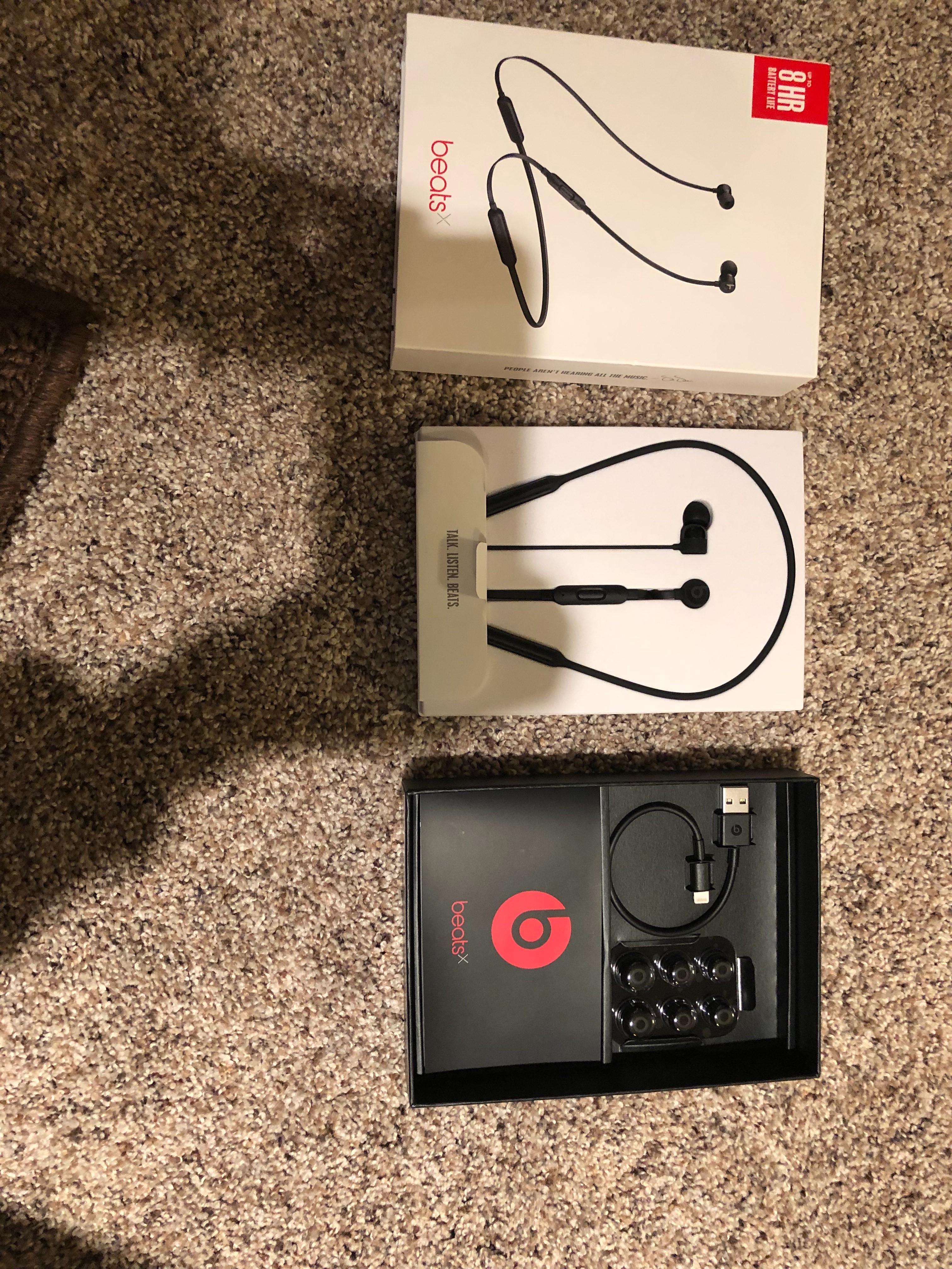 Beats x with no wing tips - Apple Community