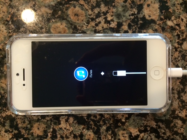 iPhone 5 froze during software update - Apple Community