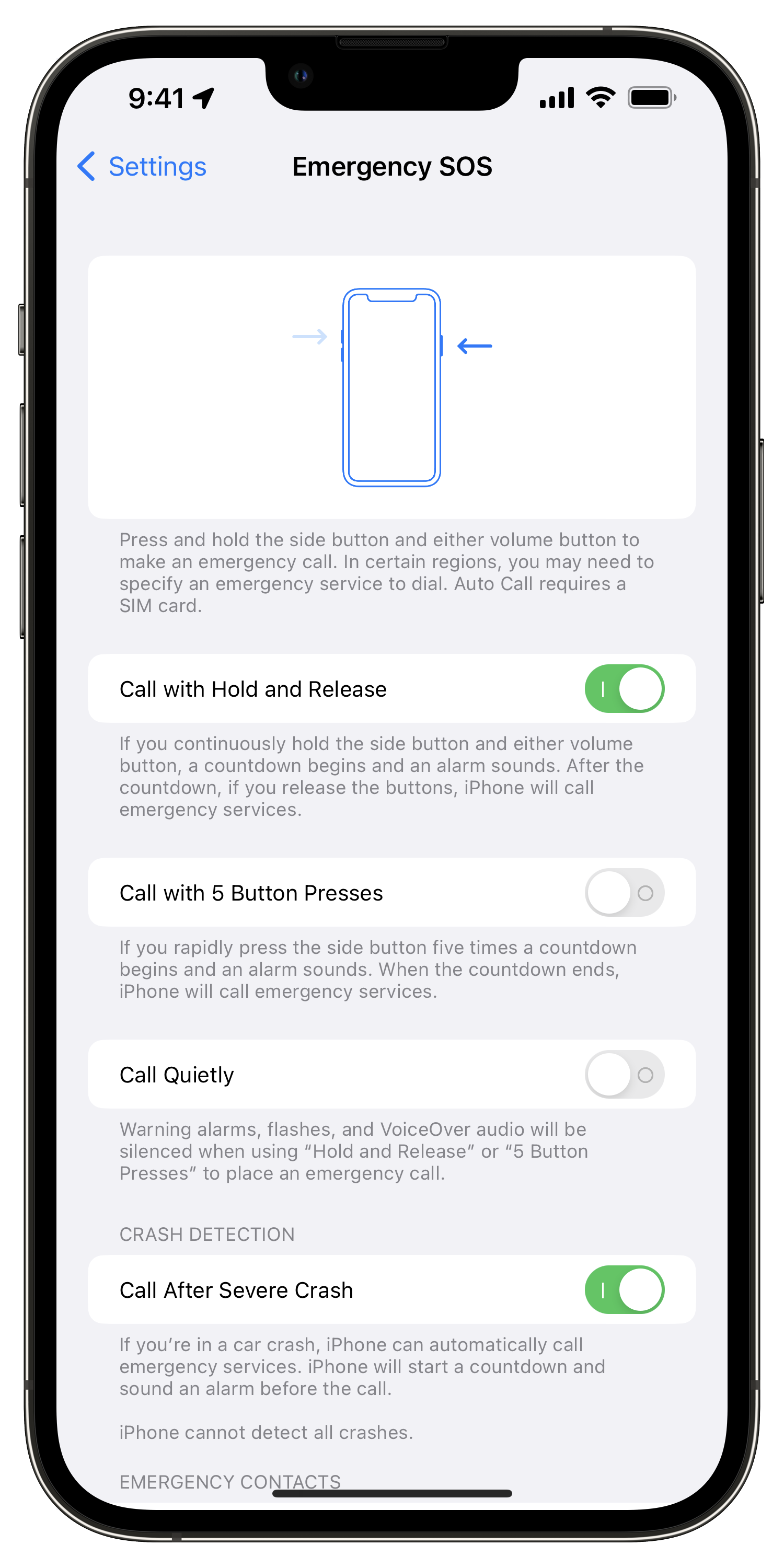 How do I know if my crash detection is on? Apple Community