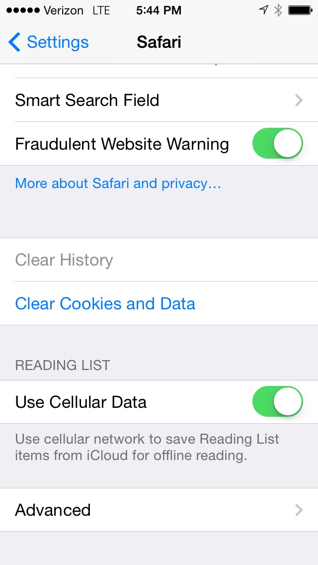 How To Clear Search History On Safari Ipad