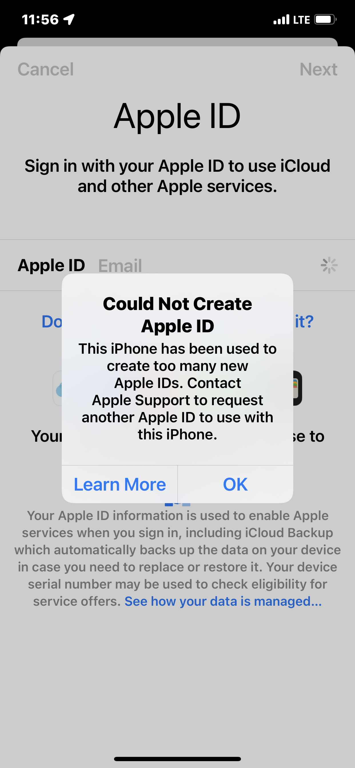 I can’t open new Apple ID - Apple Community