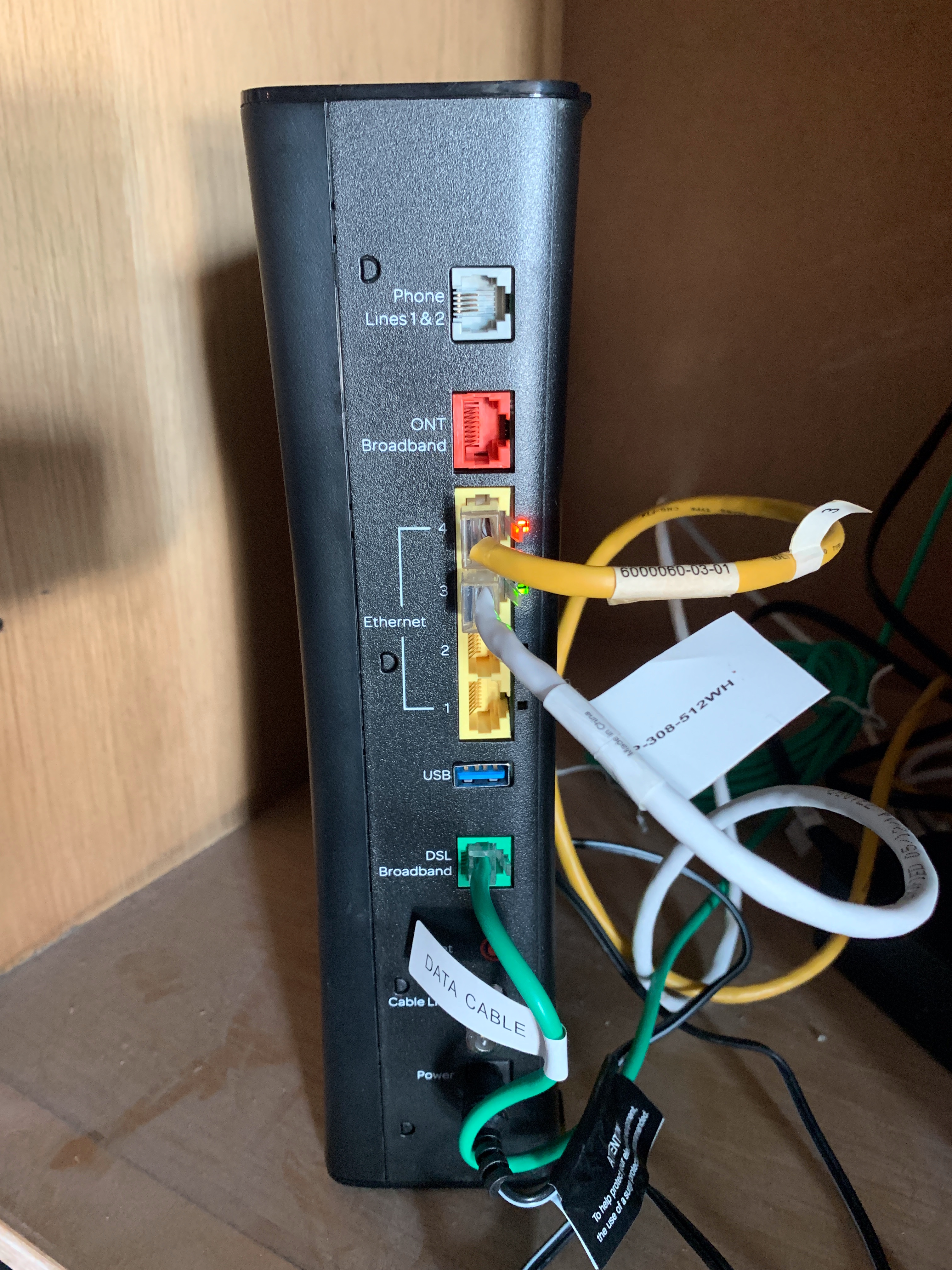 Att Uverse Modem Service Light Blinking Shelly Lighting