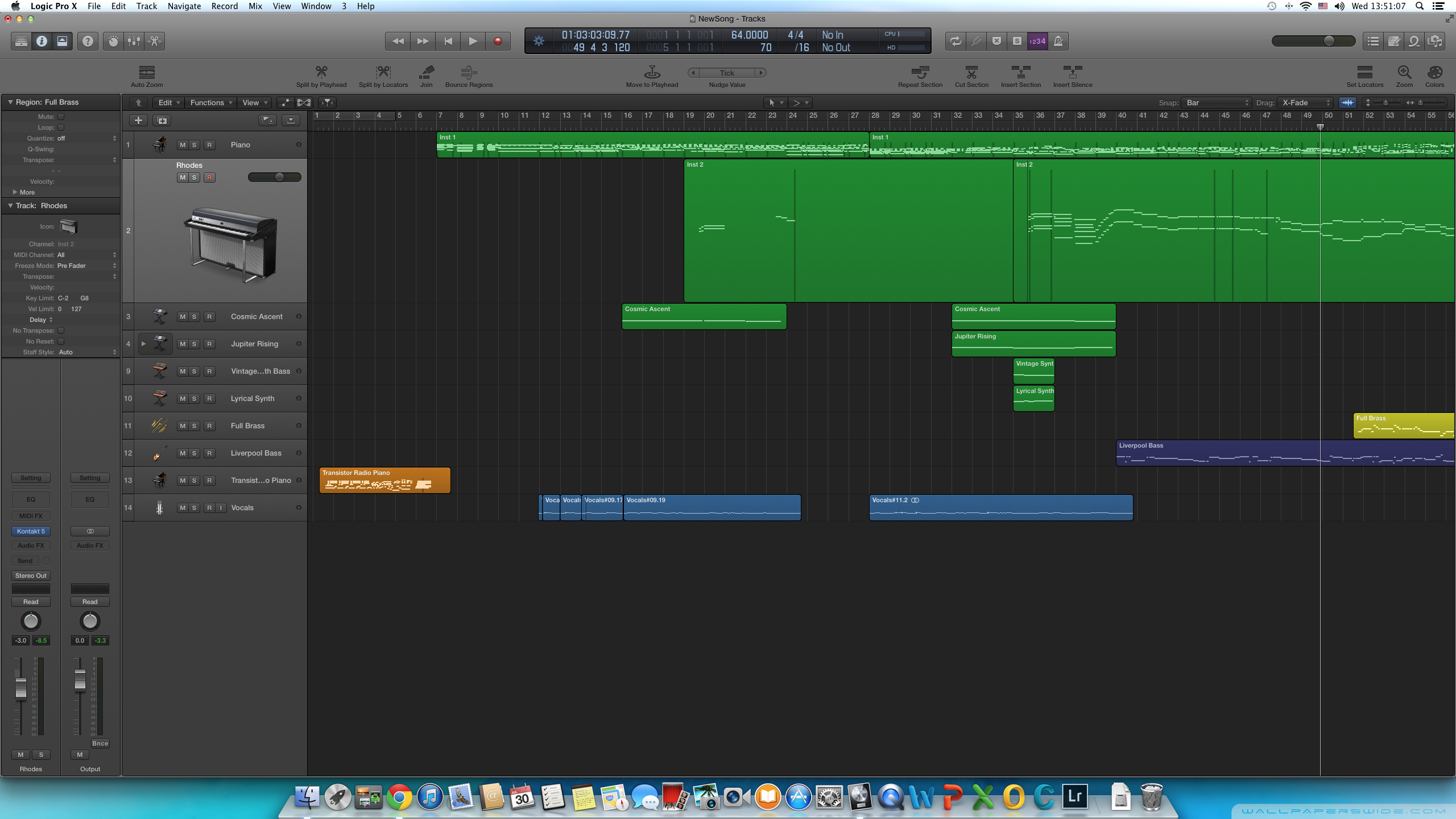 Logic pro X Fade tool is not working Apple Community