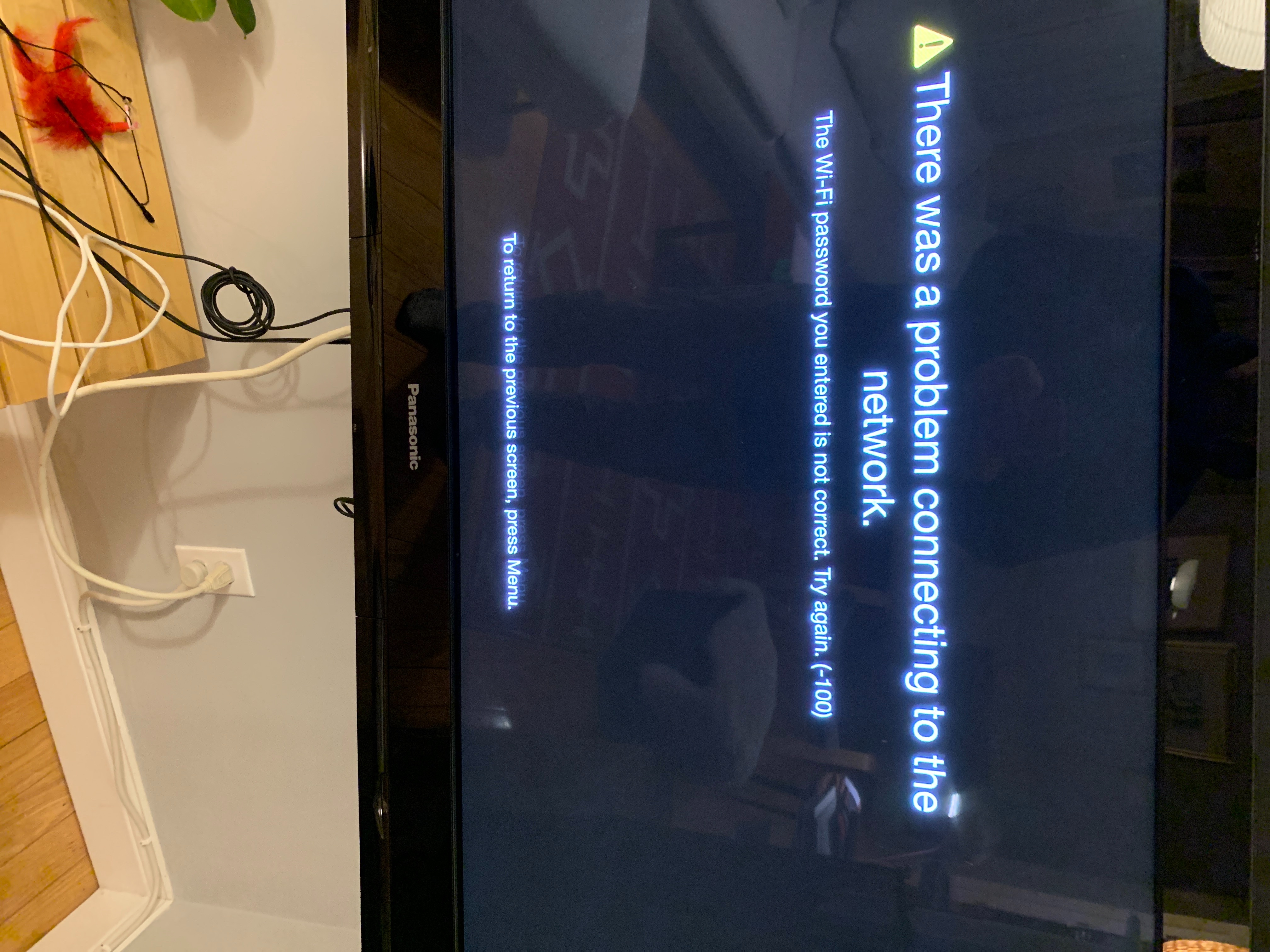 Apple TV does not allow WiFi pw input - Community