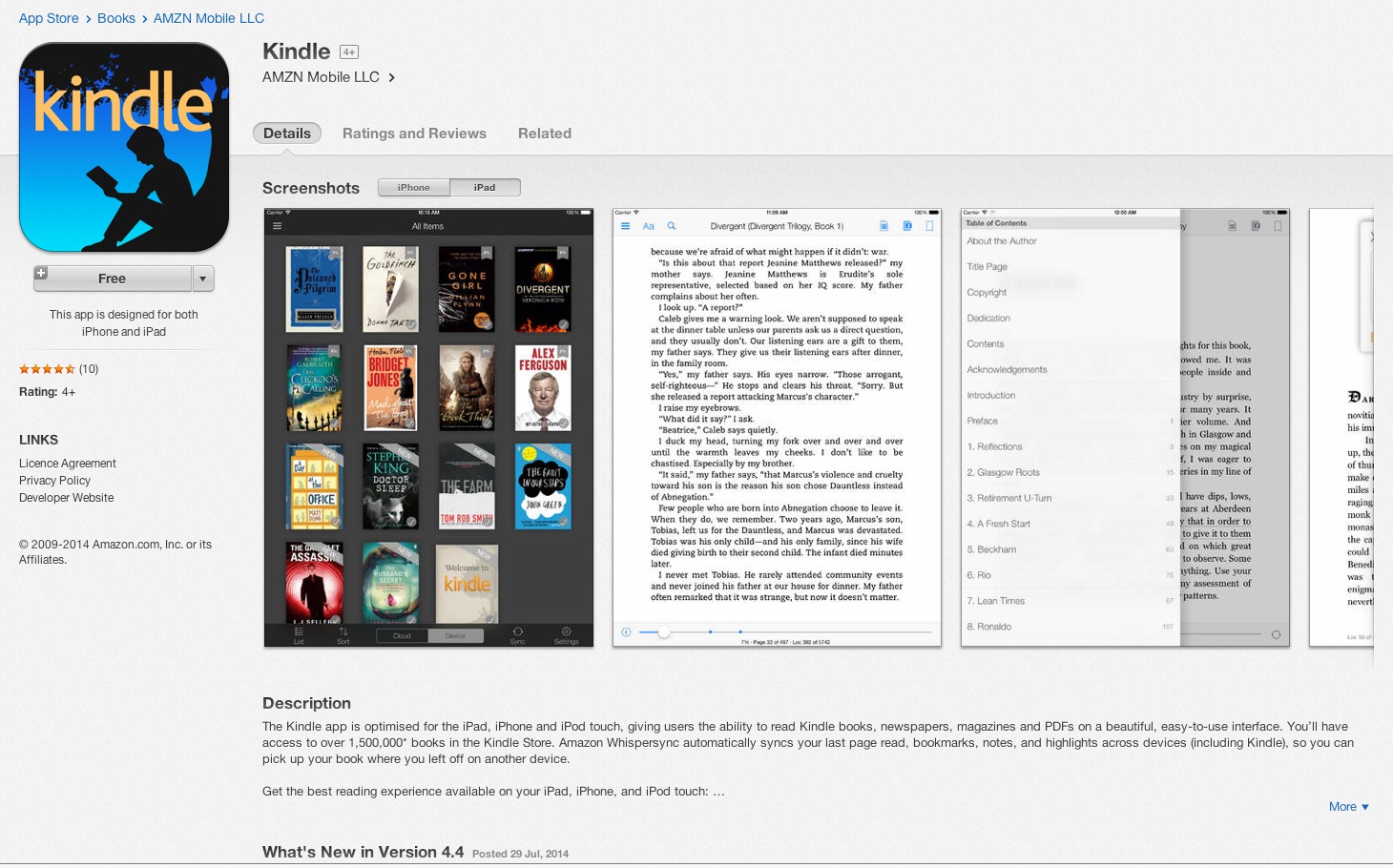 i can't download kindle apps in my ipad Apple Community