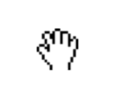 mac hand cursor png