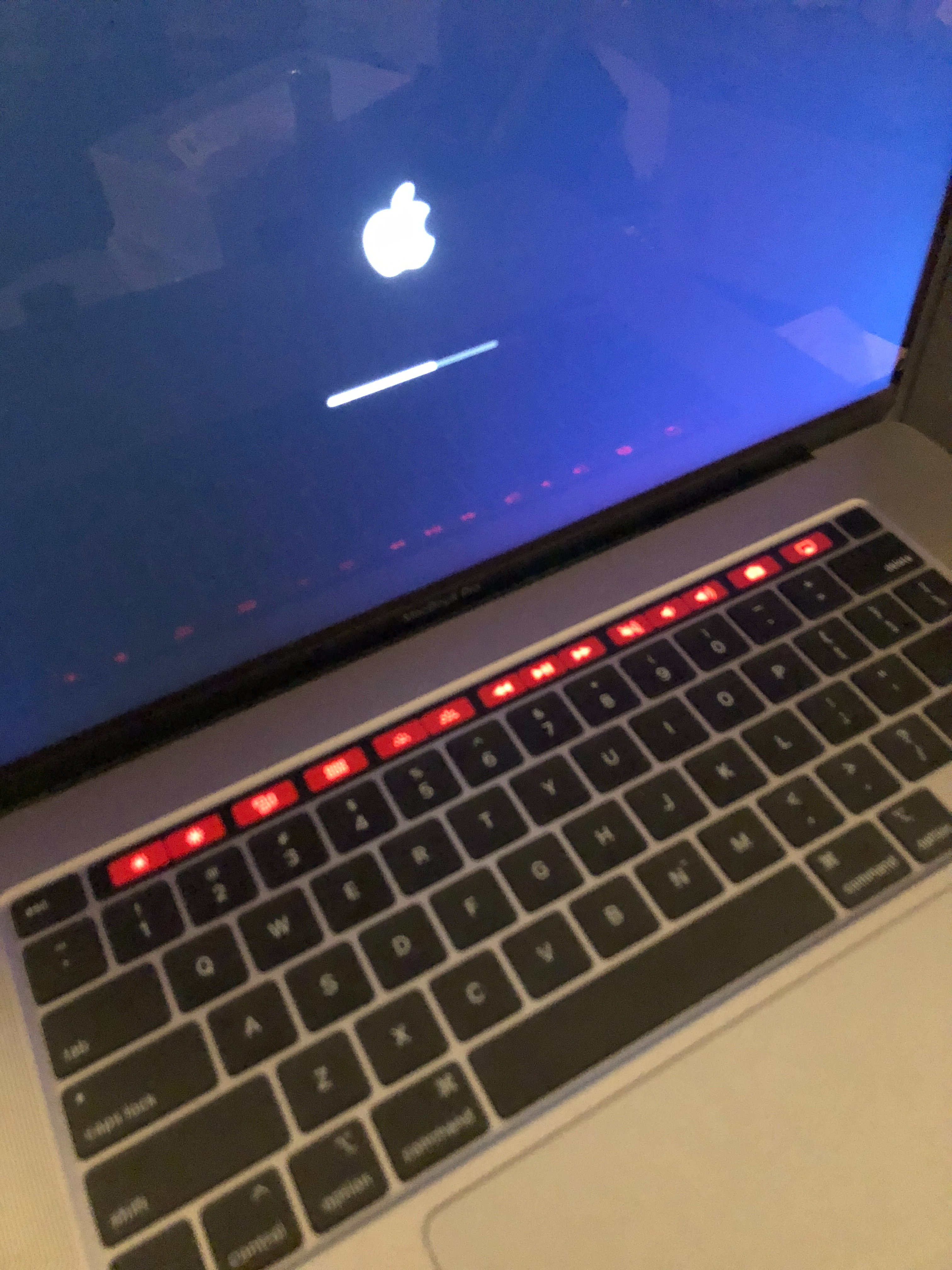 red apple laptop