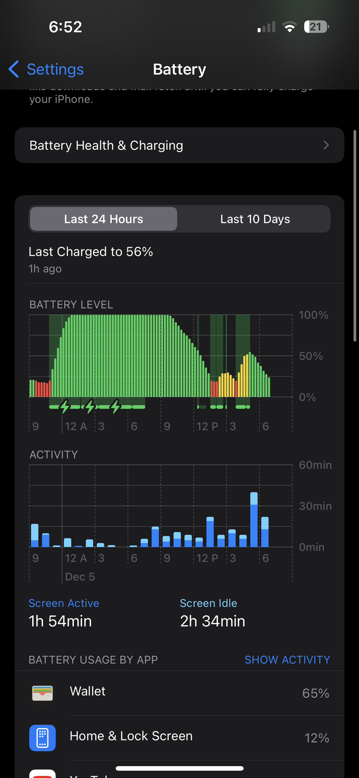 Home & Lock screen draining battery o… - Apple Community