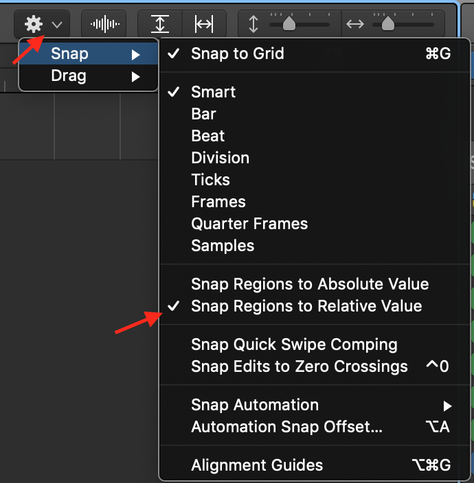 Paste relative to playhead logic pro X Apple Community