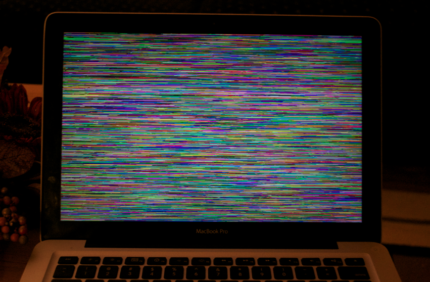 My mac book pro 13 inch display messed up. Apple Community