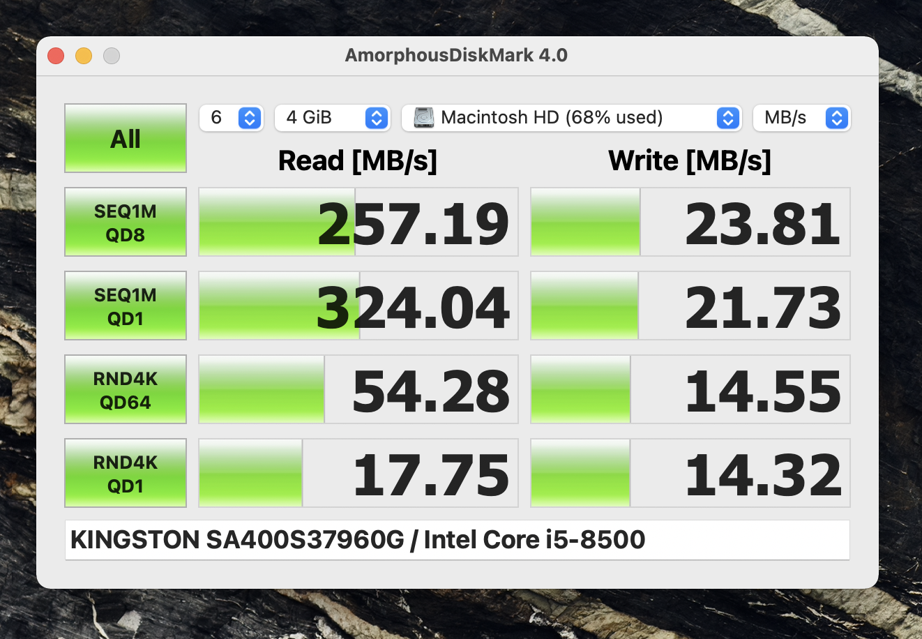 Imac 2019 slow write speeds after SSD upg… - Apple Community