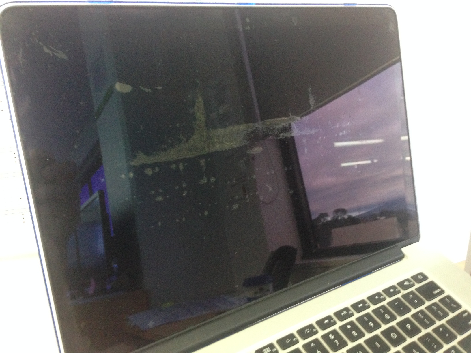 Remove marks from apple macbook pro screen panasonic rx ft560