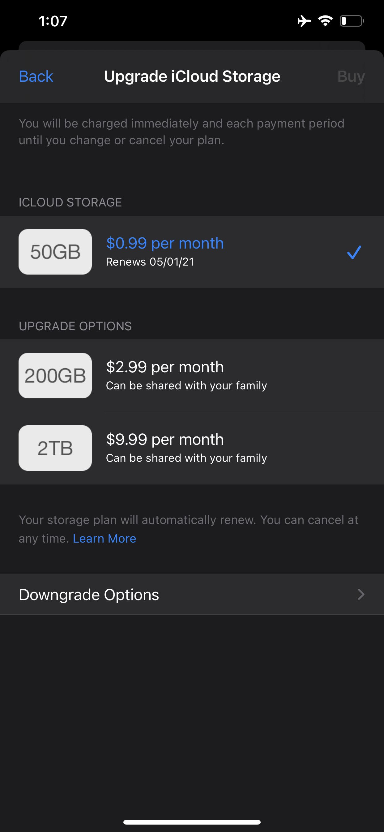 What happens if I stop paying for iCloud Photos?