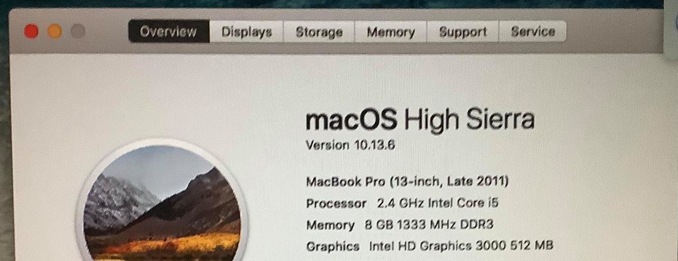 Macbook Pro (13inch, Late 2011) when tur… Apple Community