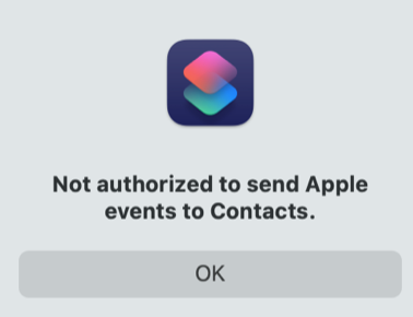 Shortcuts Not Authorized - Apple Community