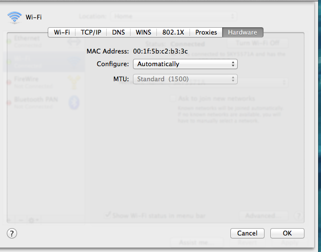 iMac Loses IP Address and can't connect t… - Apple Community