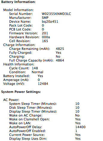 Macbook Pro Mid 12 Battery Full Charge Apple Community