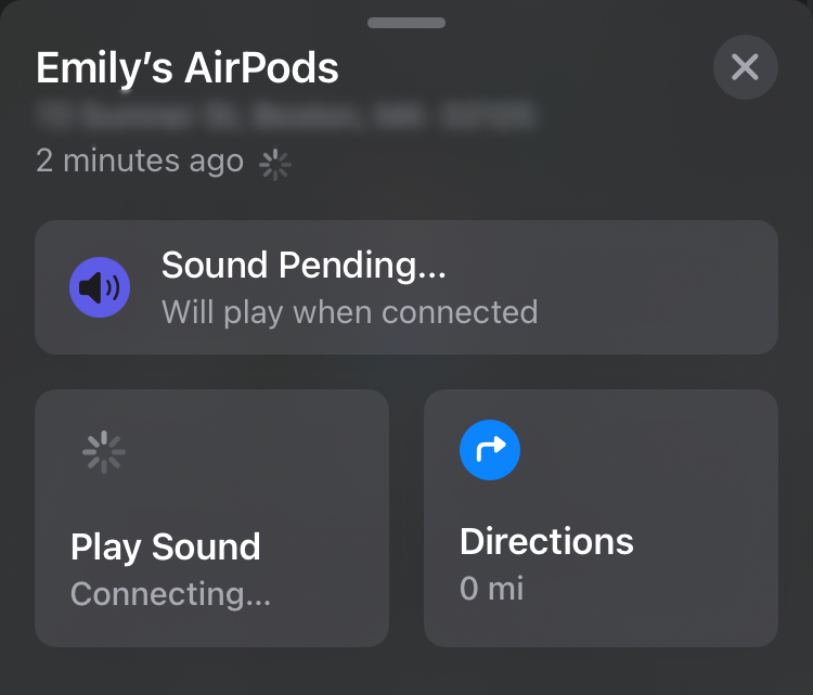 Lost right AirPod house and Find M… - Apple Community