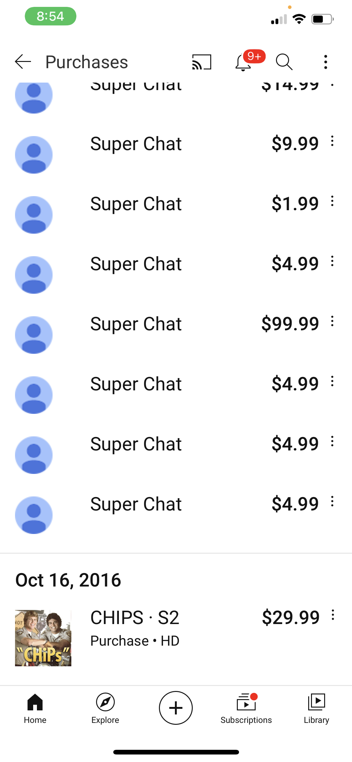 Can super chat track my bank account