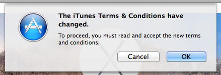 stuck at 'terms and conditions' - Apple Community
