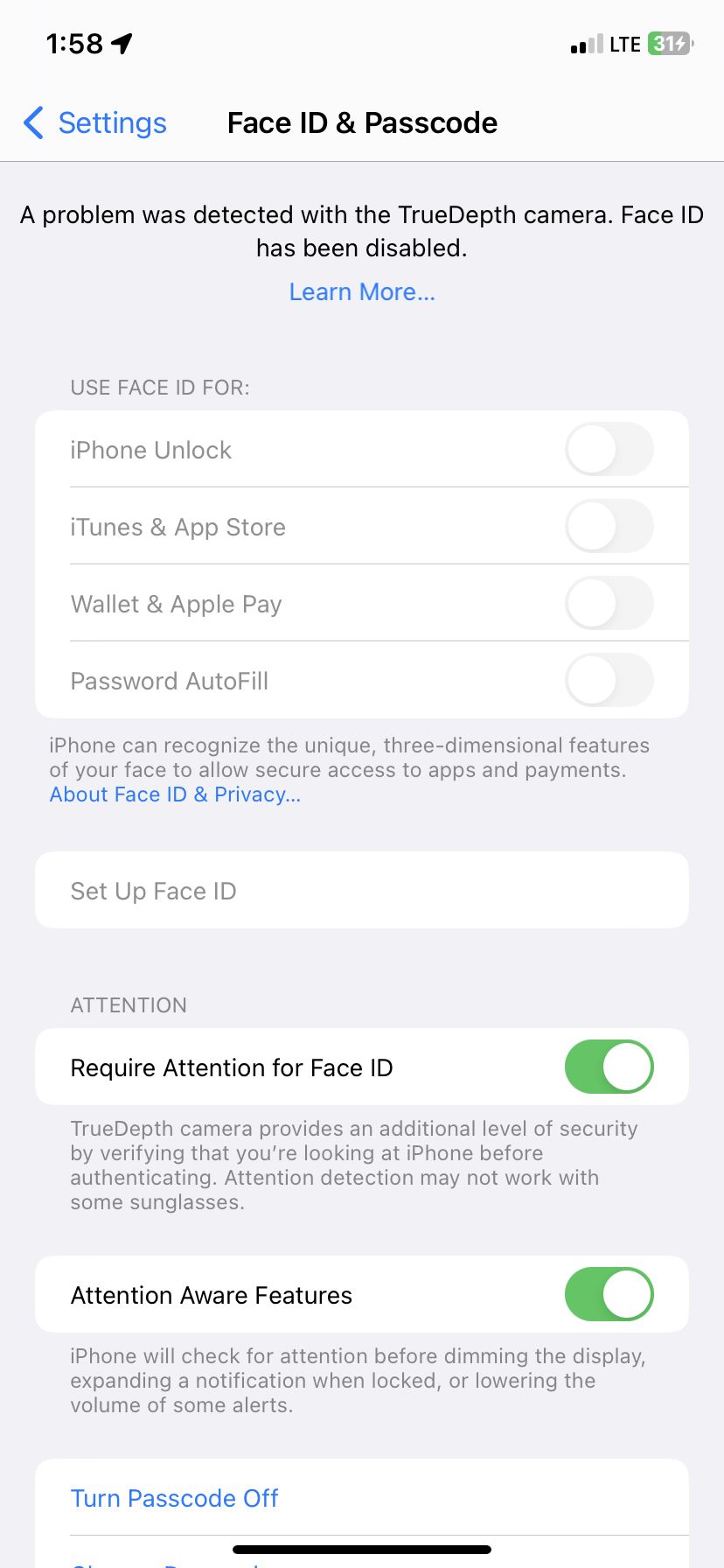 How can i settle back my Face ID - Apple Community