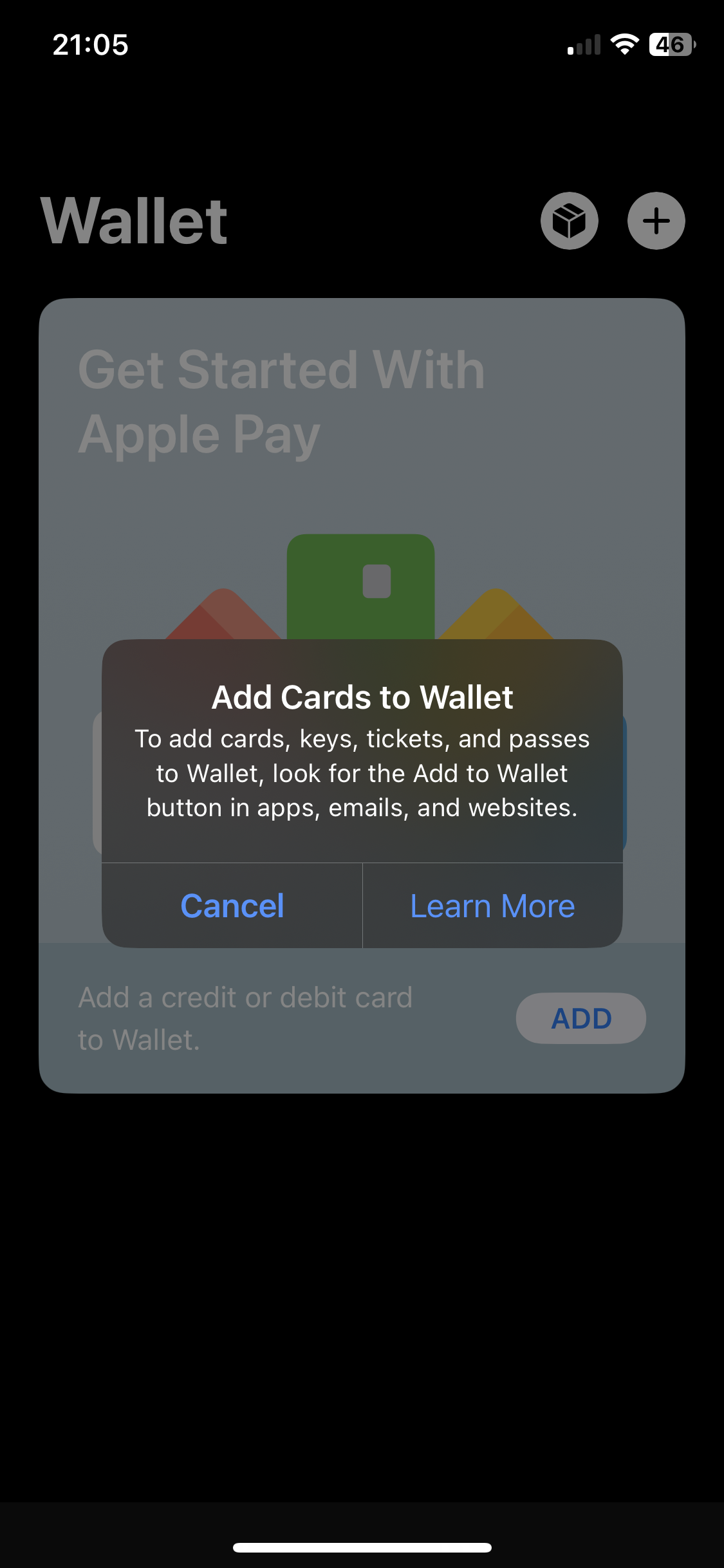I can not add my card to wallet Apple Community